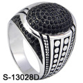 Neues Modell 925 Silber Herren Ring mit kleinem CZ (S-13088, S-13097D, S-13028D, S-13078W, S-13084D, S-13080)